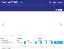 Tablet Screenshot of bodrumtatili.com